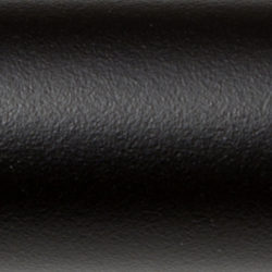 Aluminium epoxy coated matt black (RAL9005)